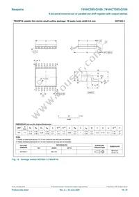 74VHC595BQ-Q100X Datasheet Page 16