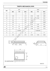 74VHC86TTR Datasheet Page 7