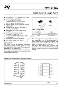 74VHCT00AMTR Datasheet Cover