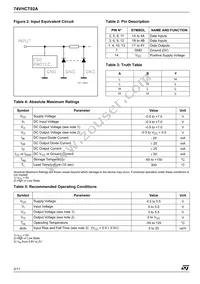 74VHCT02AMTR Datasheet Page 2