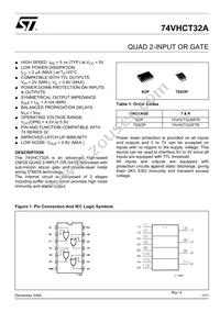 74VHCT32AMTR Datasheet Cover