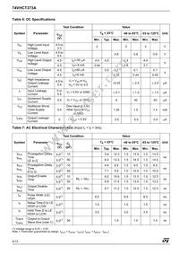 74VHCT373ATTR Datasheet Page 4