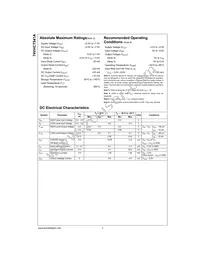 74VHCT541AN Datasheet Page 3