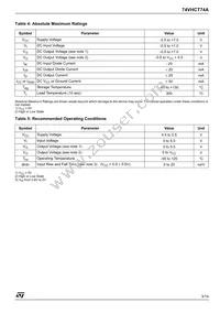74VHCT74ATTR Datasheet Page 3