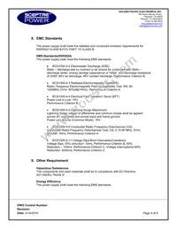 750-00009 Datasheet Page 4