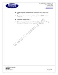 750-00009 Datasheet Page 5