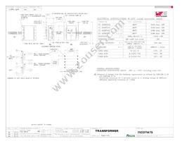 750311475 Datasheet Cover