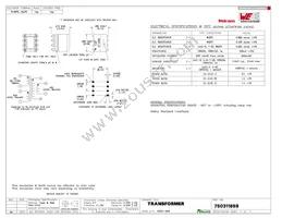 750311659 Datasheet Cover