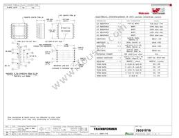 750311715 Datasheet Cover