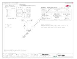 750311895 Datasheet Cover