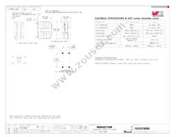 750311896 Datasheet Cover