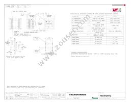 750312872 Datasheet Cover