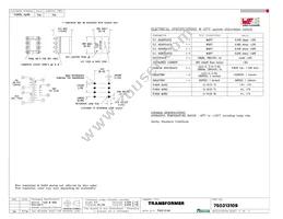 750313109 Datasheet Cover