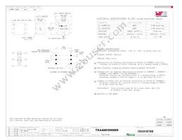 750313769 Datasheet Cover