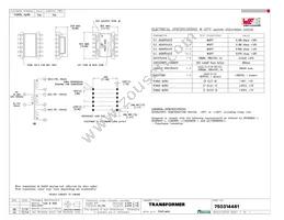 750314461 Datasheet Cover