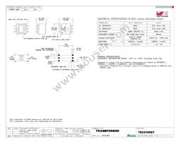 750314597 Datasheet Cover