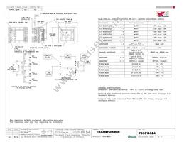 750314624 Datasheet Cover