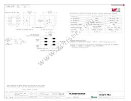 750314744 Datasheet Cover