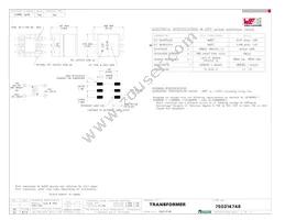 750314746 Datasheet Cover