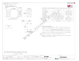 750314976 Datasheet Cover