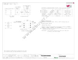 750315232 Datasheet Cover