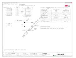 750315744 Datasheet Cover