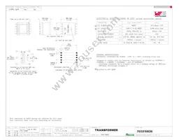 750315835 Datasheet Cover