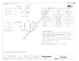 750316093 Datasheet Cover