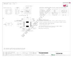 750316796 Datasheet Cover