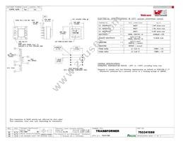 750341086 Datasheet Cover