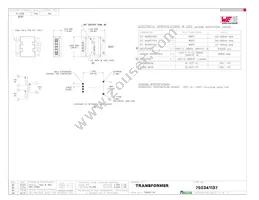 750341137 Datasheet Cover