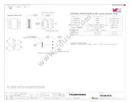 750341378 Datasheet Cover