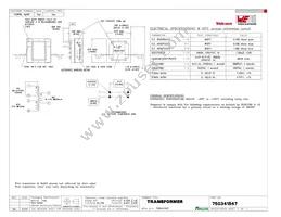 750341547 Datasheet Cover