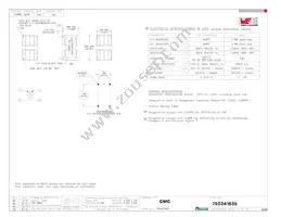 750341635 Datasheet Cover