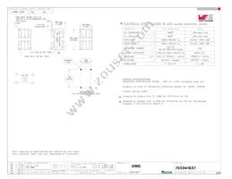 750341637 Datasheet Cover