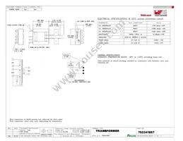 750341657 Datasheet Cover