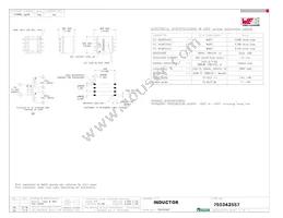 750342557 Datasheet Cover