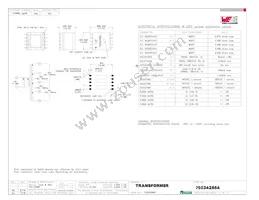 750342864 Datasheet Cover