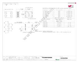 750343164 Datasheet Cover