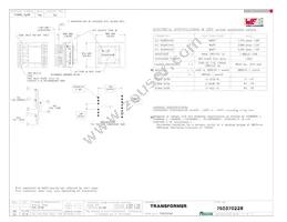 750370228 Datasheet Cover