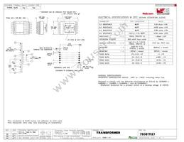 750811137 Datasheet Cover