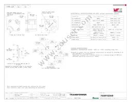 7508112349 Datasheet Cover