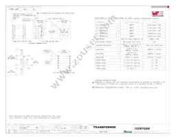 750811248 Datasheet Cover