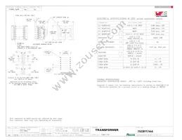 750811744 Datasheet Cover