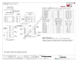 750811913 Datasheet Cover