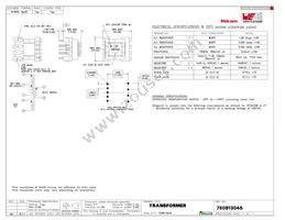 750813045 Datasheet Cover