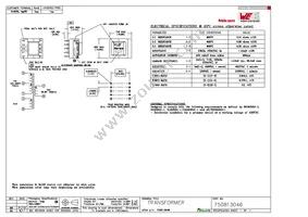 750813046 Datasheet Cover