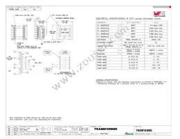 750813390 Datasheet Cover