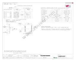 7508151501 Datasheet Cover