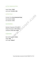 76000737 Datasheet Page 2